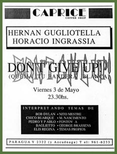 Afiche "Don't give up!"