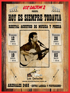 Afiche Hoy es siempre todava (2013)