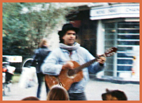 Hernn Gugliotella tocando en Amsterdam